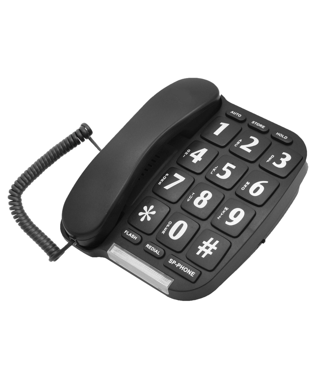 Big Button Telephone Large Number Keypad & Flashing Call Indicator