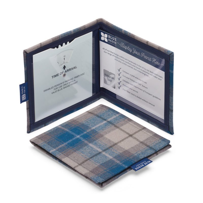 Blue Badge Permit Holder Wallet for Disable Drivers Permit