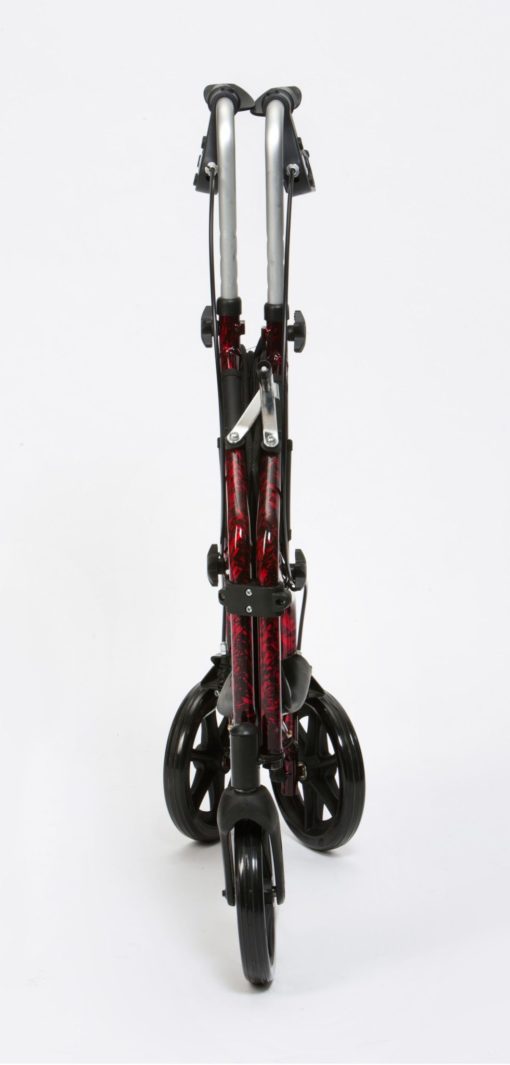 Lightweight tri walker in flame red by Drive