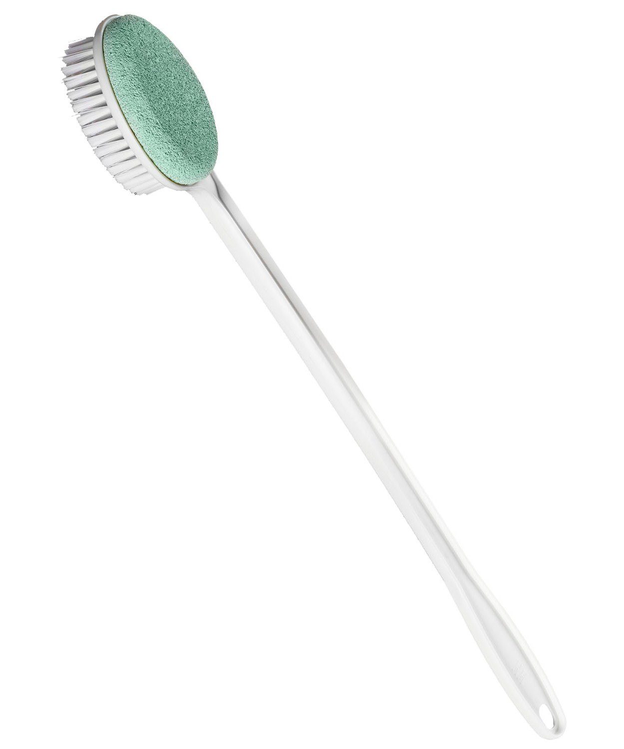 Helping Hand Long Foot Scrub Brush and Pumice : long foot scrub brush