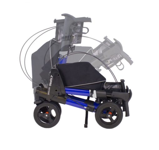 One of many Topro rollators available from Rise Furniture and Mobility
