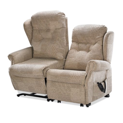 This stunning rise and recline 2 seater settee is unique.
