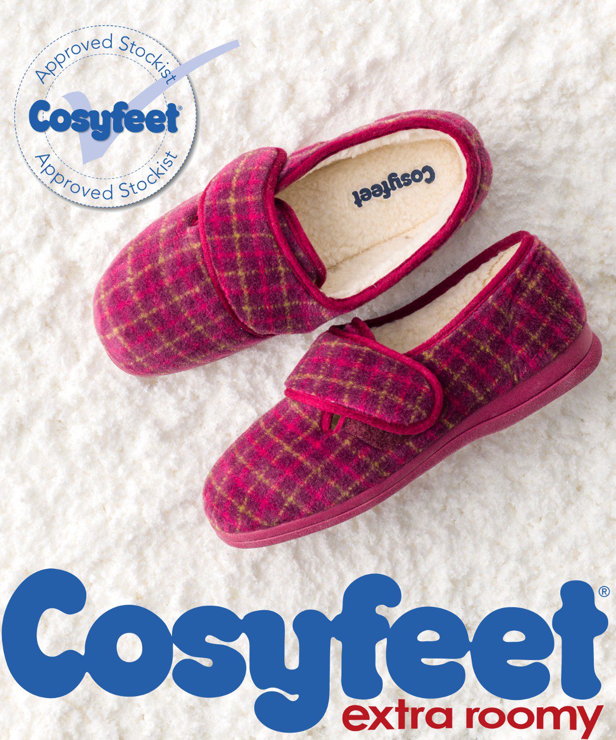 Cosyfeet Holly Ladies Slippers | Fleecy 