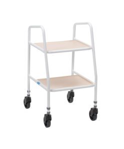 white-adjustable-trolley