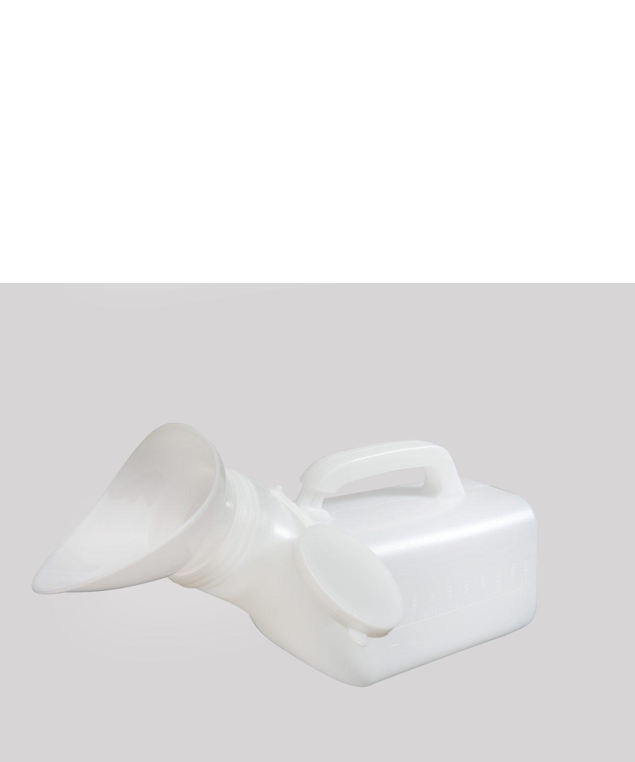 Unisex urinal with sealable cap