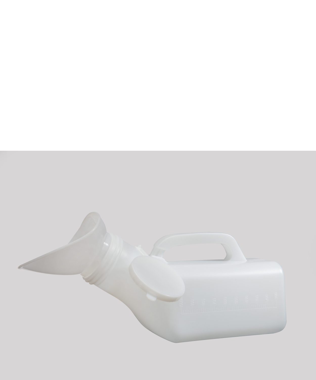 Unisex urinal with sealable cap