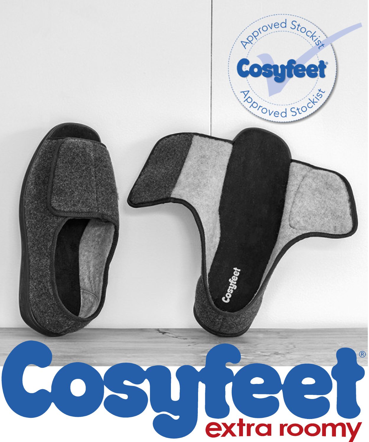 slippers for bandaged feet