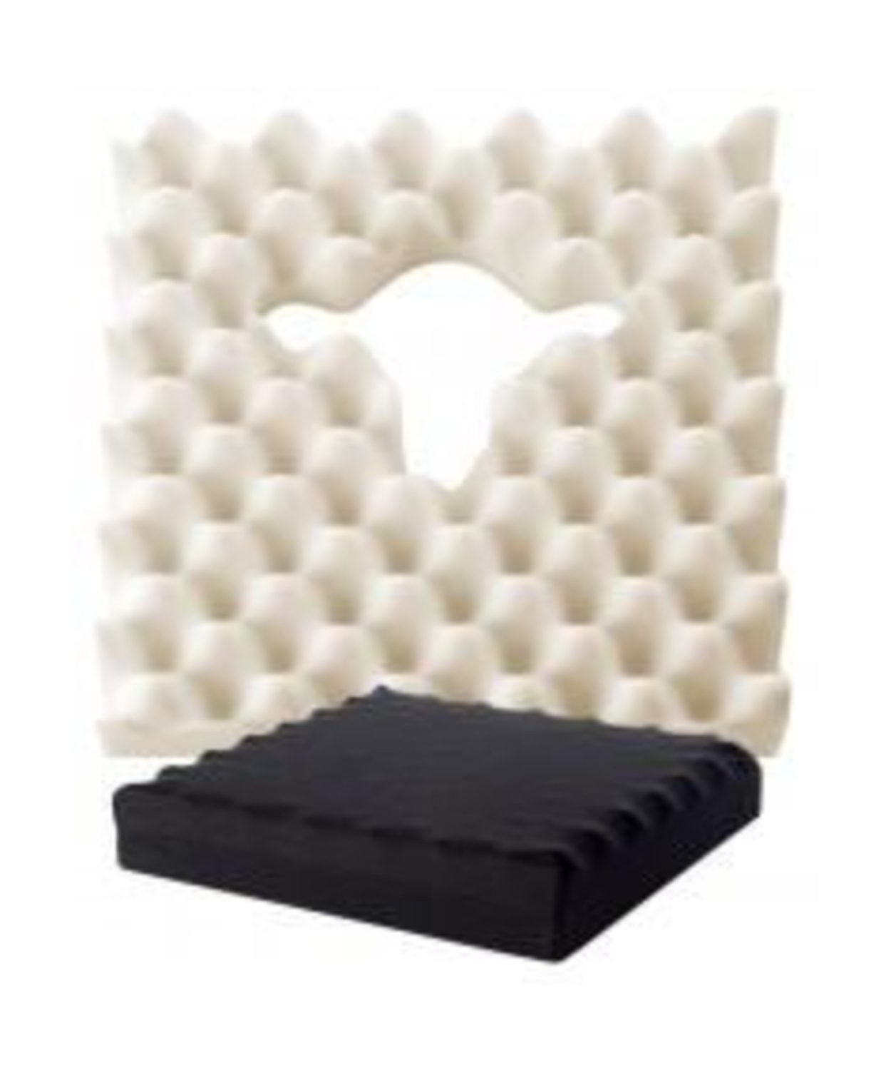 Memory foam pressure cushion top