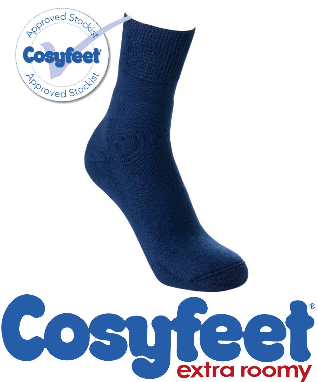 Cosyfeet Gripper Socks  Non-Slip Hospital Style Slipper Socks