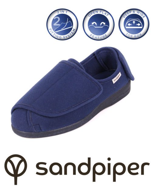 slippers for bandaged feet