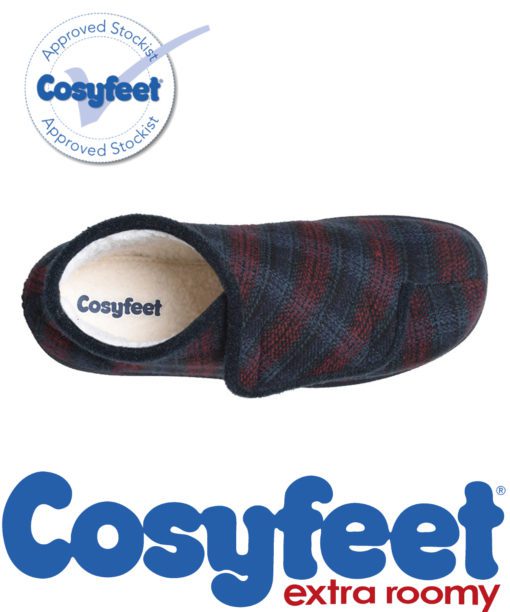 Cosyfeet Robbie warm lined slipper