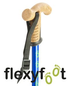 Cork grip on Flexyfoot urban hiking pole