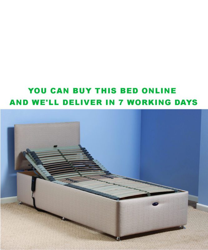 Electric Adjustable Single Bed Buy Online Today for Delivery in 7