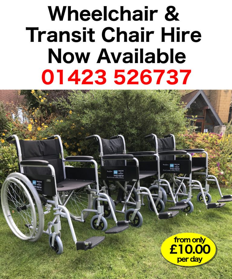 Wheelchairs and Transit Chairs To Hire and Buy in Harrogate