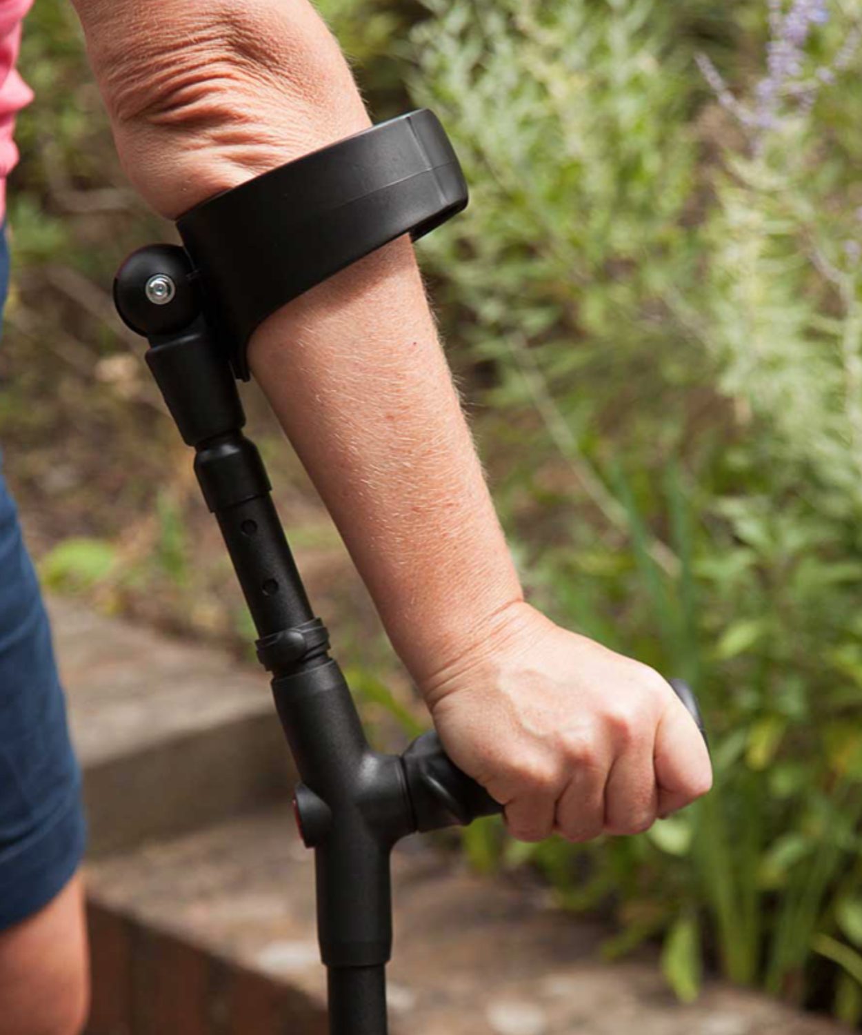 Flexyfoot Anatomic Grip Crutches Optimum comfort, support and stability