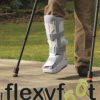 Flexyfoot crutches in use