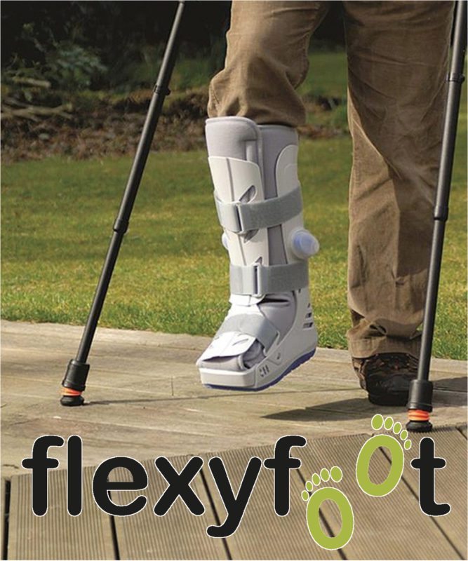 Flexyfoot Walking Stick Foot 250 More Grip than a Standard Ferrule