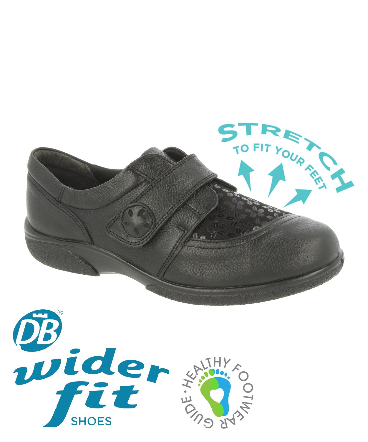 DB Wider Fit Ladies Shoes - Stockist of 