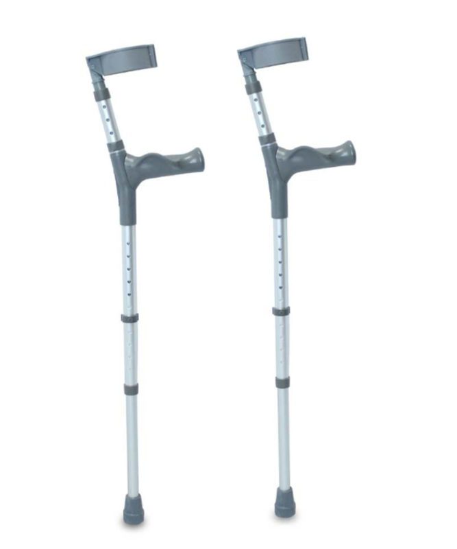 Adjustable Crutches Available as a single crutch or a pair.