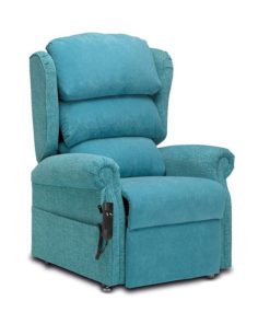 Three tier waterfall back recliner chair