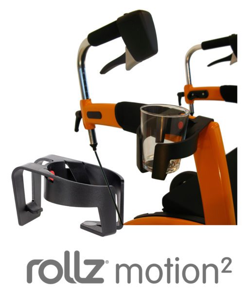 Cup holder for Rollz motion walker