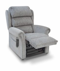 Middleham Rise and Recline Chair has a high elevated leg rest