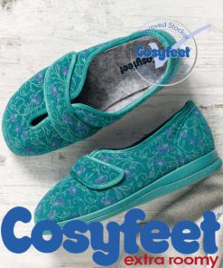 extra wide ladies slippers