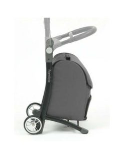 Shop n Sit shopping trolley with folding handle seat