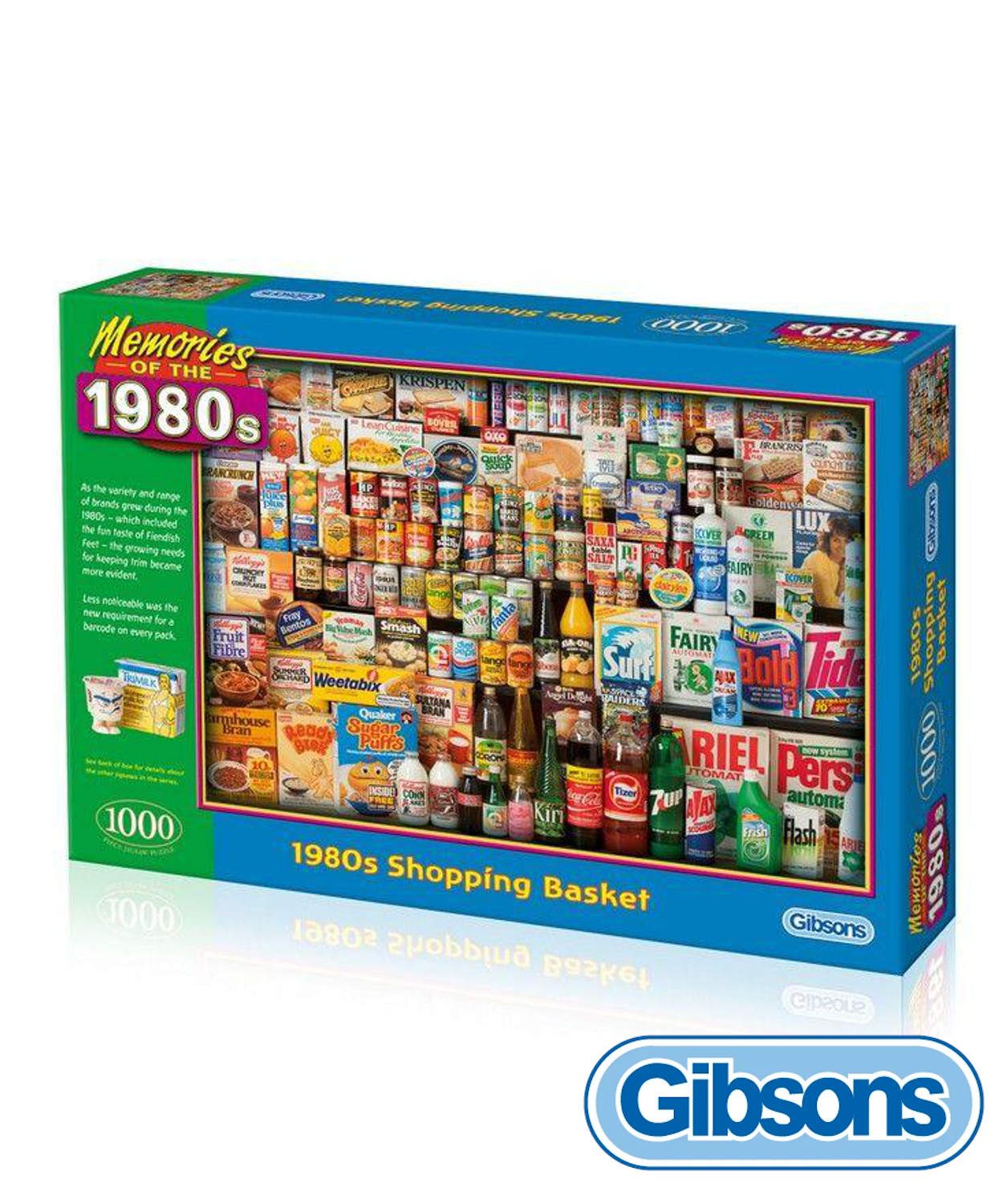 Memories of the 1980's 1000piece Gibsons Jigsaw Puzzle