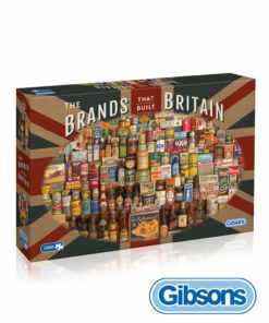 The Brands that built Britain Gibsons Jigsaw Puzzle