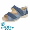 DB Wider Fit Bliss Sandal in Navy Two Tone