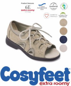 Cosyfeet Amelie Ladies Sandals in 4 colours