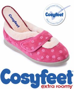 Cosyfeet Snuggly Ladies Slipper with insole