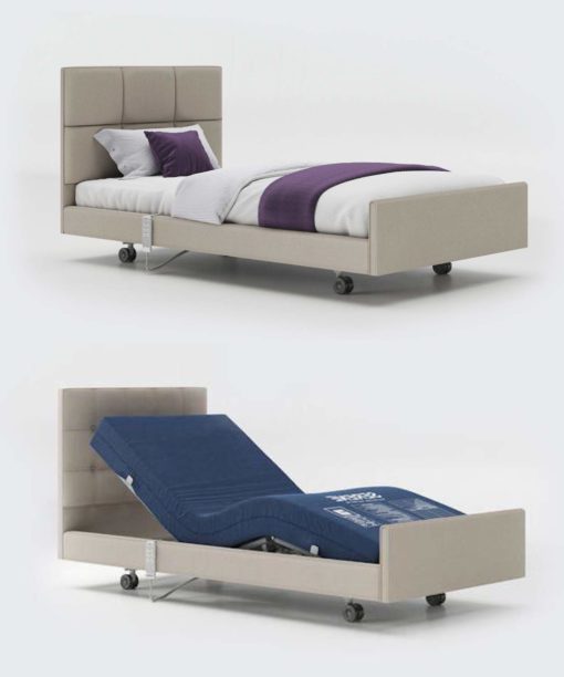 Signature comfort profiling care bed action