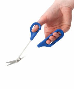 Easy grip long handled toe nail cutters
