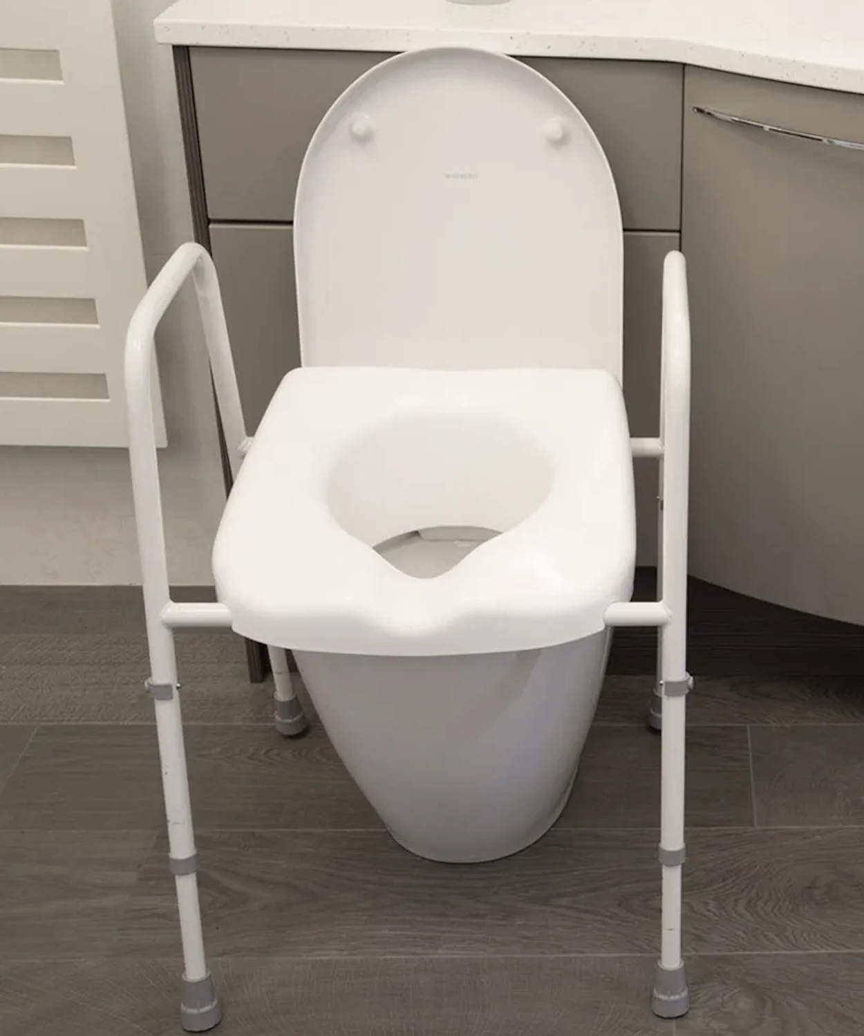 Toilet Seat Lift Boosts your toilet seat height by 50mm